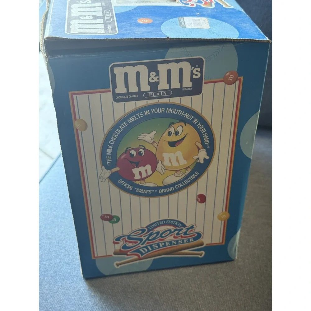M&M's Sport Dispenser Limited Edition Baseball, Open Box